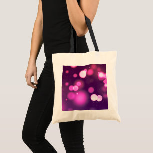 Abstrakte Orbe rosa/Lila whimsical Design Docks Tragetasche