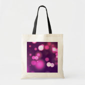 Abstrakte Orbe rosa/Lila whimsical Design Docks Tragetasche (Vorne)