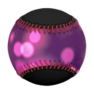 Abstrakte Orbs rosa/Lila Whimsical Design basebal Baseball