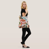 Abstrakte organische Muster-Tasche Tasche (Am Model)