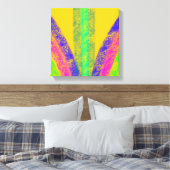 Abstrakte Originalkunst Leinwanddruck (Insitu (Schlafzimmer))
