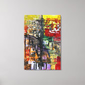 Abstrakte Originalkunst Leinwanddruck (Vorderseite)