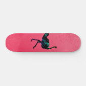 Abstrakte Ostrich Skateboard (Horizontal)