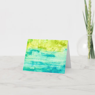 Abstrakte Ozean-Aquarell-Faltung