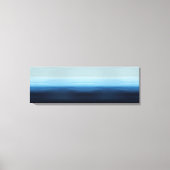 Abstrakte Ozeanluft Leinwanddruck (Vorderseite)