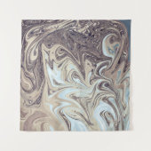 Abstrakte Ozeanmalerei | Beste moderne abstrakte K Wandteppich (Vorderseite (Horizontal))