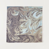 Abstrakte Ozeanmalerei | Beste moderne abstrakte K Wandteppich (Vorderseite)