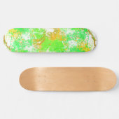 Abstrakte Paint Splash Art Skateboard (Horizontal)