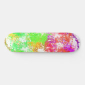 Abstrakte Paint Splash Art Skateboard (Horizontal)