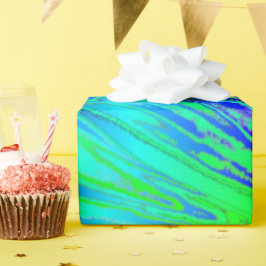 Abstrakte Paint-Spritzer Geschenkpapier
