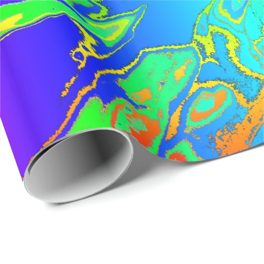 Abstrakte  Paint-Spritzer Geschenkpapier (Rolleneckpunkt)