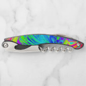 Abstrakte Paint-Spritzer Kellnermesser (Vorderseite)