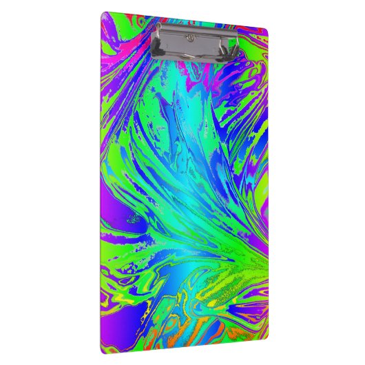 Abstrakte  Paint-Spritzer Klemmbrett (Rechts)