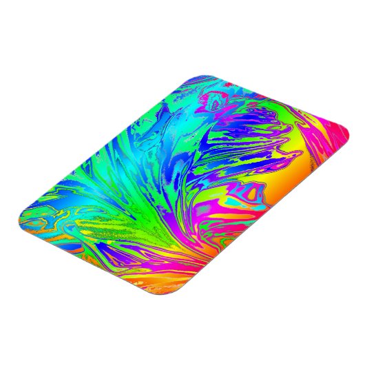 Abstrakte Paint-Spritzer Magnet (Linke Seite)