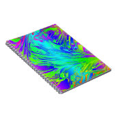 Abstrakte Paint-Spritzer Notizblock (Rechte Seite)