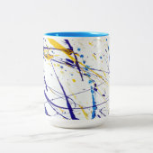 Abstrakte Paint Spritzer Tasse (Mittel)
