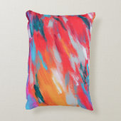 Abstrakte Palette Akrylarmatur | Dekokissen (Rückseite(Vertikal))