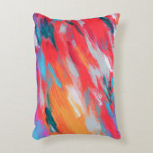 Abstrakte Palette Akrylarmatur | Dekokissen (Vorderseite(Vertikal))