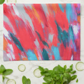 Abstrakte Palette Akrylarmatur | geschirrtuch (Gefaltet)
