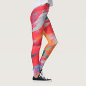 Abstrakte Palette Akrylarmatur | Leggings (Rechts)