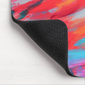 Abstrakte Palette Akrylarmatur | Mousepad (Ecke)