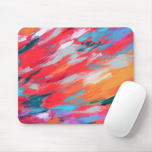 Abstrakte Palette Akrylarmatur | Mousepad (Mit Mouse)