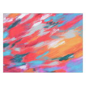 Abstrakte Palette Akrylarmatur | Tischdecke (Vorderseite (Horizontal))