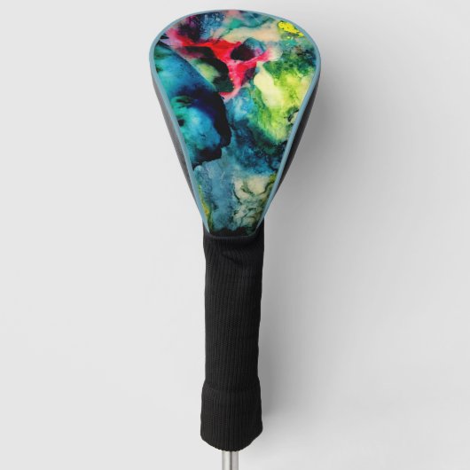 Abstrakte Palette Golf Headcover (Vorderseite)