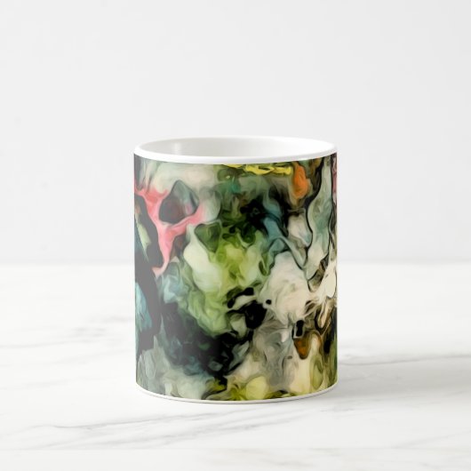 Abstrakte Palette Kaffeetasse (Mittel)
