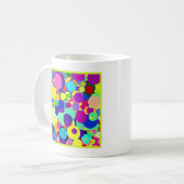 Abstrakte Palette Kaffeetasse (Vorderseite Links)