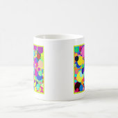 Abstrakte Palette Kaffeetasse (Mittel)