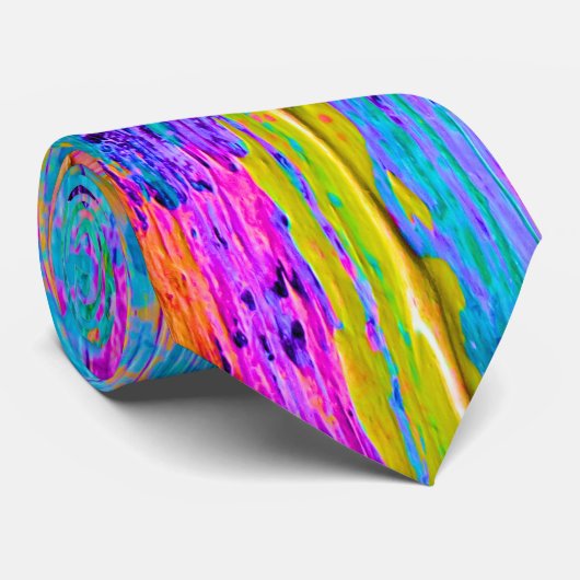 Abstrakte Palette Messer Art Krawatte 3 (Gerollt)