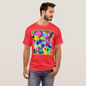 Abstrakte Palette T-Shirt (Vorne ganz)