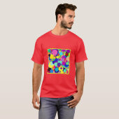 Abstrakte Palette T-Shirt (Vorne ganz)