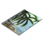 Abstrakte Palmen Notizblock (Linke Seite)