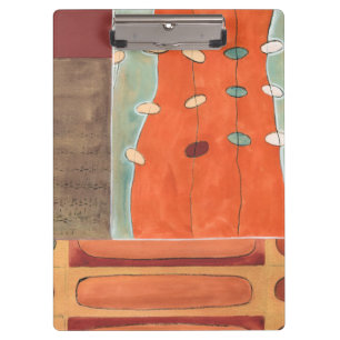 Abstrakte Parade der Eier durch Heidekraut J Vess Klemmbrett