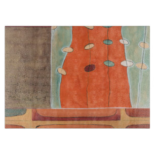 Abstrakte Parade der Eier durch Heidekraut J Vess Schneidebrett