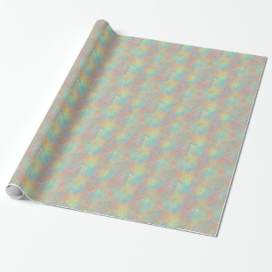 Abstrakte Pasta Colored Wasserfarben Kunst, Dichtu Geschenkpapier