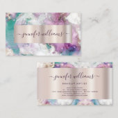 Abstrakte Pasta machen Visitenkarte (Vorne/Hinten)