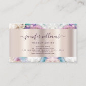 Abstrakte Pasta machen Visitenkarte (Rückseite)