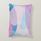 Abstrakte Pastagerichte | Akzentkissen Dekokissen (Rückseite(Vertikal))