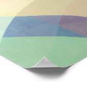 Abstrakte Pastagerichte | Poster (Ecke)