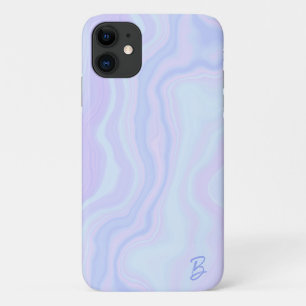 Abstrakte Pastel Agate Personalisiert Phone Case