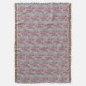 Abstrakte Pastel Blumenwirbel Blanket Decke (Vorderseite Vertikal)
