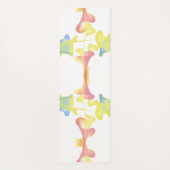 Abstrakte Pastel Funnels Reversible Yoga Matts Yogamatte (Rückseite)