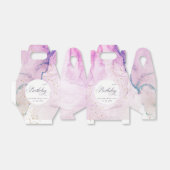 Abstrakte Pastel Lila Blau Aquamarin jedes Alter G Geschenkschachtel (Ungefaltet)