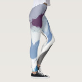 Abstrakte Pastel Paint Mountain Edition Leggings (Rechts)