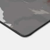 Abstrakte Pastel Paint Mountain Edition Schreibtischunterlage (Ecke)