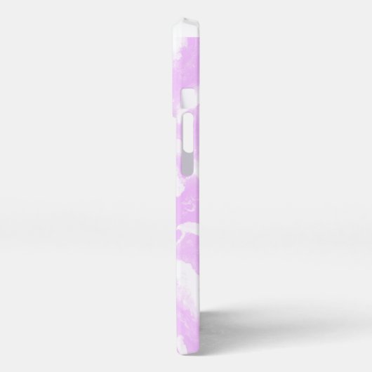 Abstrakte Pastel-Rainbow-Gefärbte Krawatte iPhone Hülle (Linke Seite)