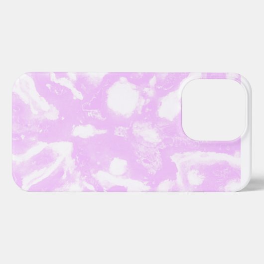 Abstrakte Pastel-Rainbow-Gefärbte Krawatte iPhone Hülle (Rückseite (Horizontal))